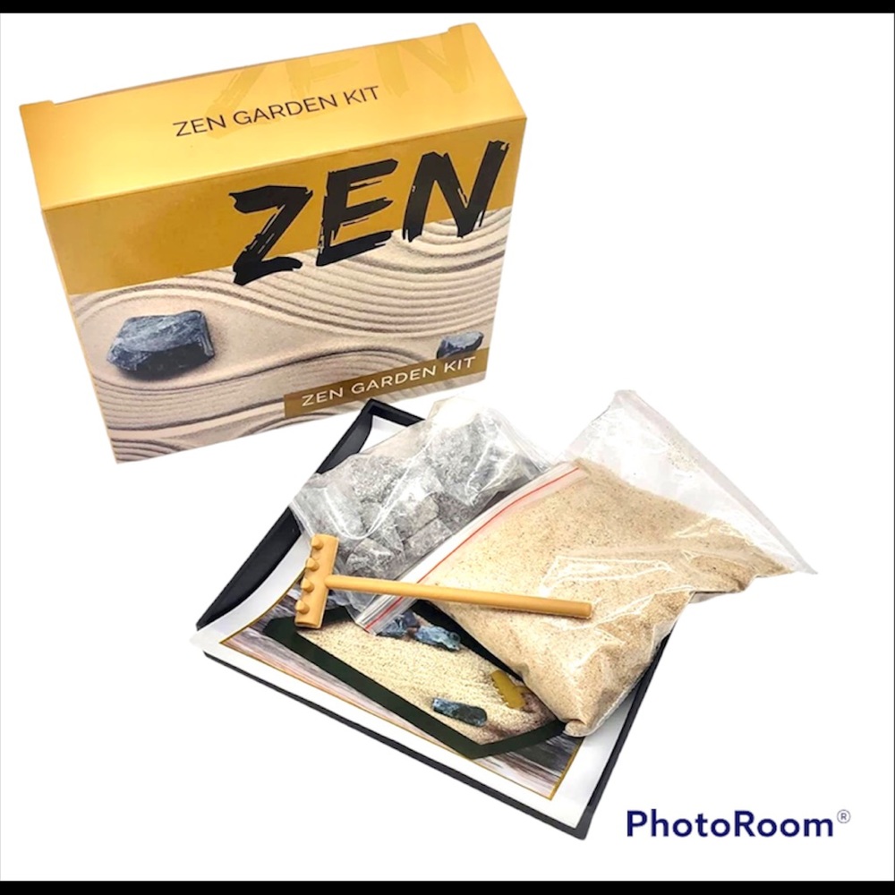 🧘‍♀️ MINI ZEN GARDEN SET 🧘‍♀️